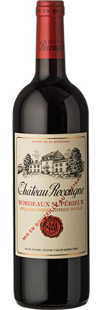 0026401 chateau recougne 2017 bordeaux superieur