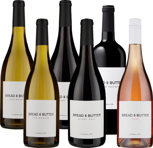 bread butter 6 bottle mixed wine case 7003407
