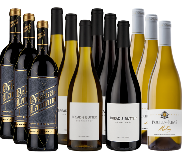 christmas luxury selection 12 mixed wine case 7003378