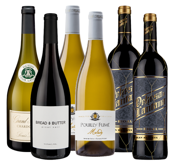 christmas luxury selection 6 mixed wine case 7003388