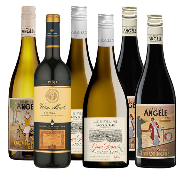essential 6 mixed wine case 7000224