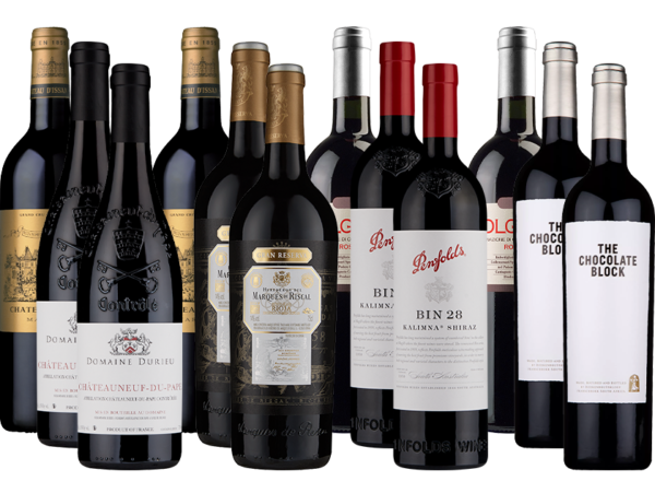 fine wine 12 red wine case 7003393