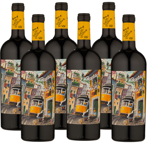 porta 6 red 6 bottle case 7003400