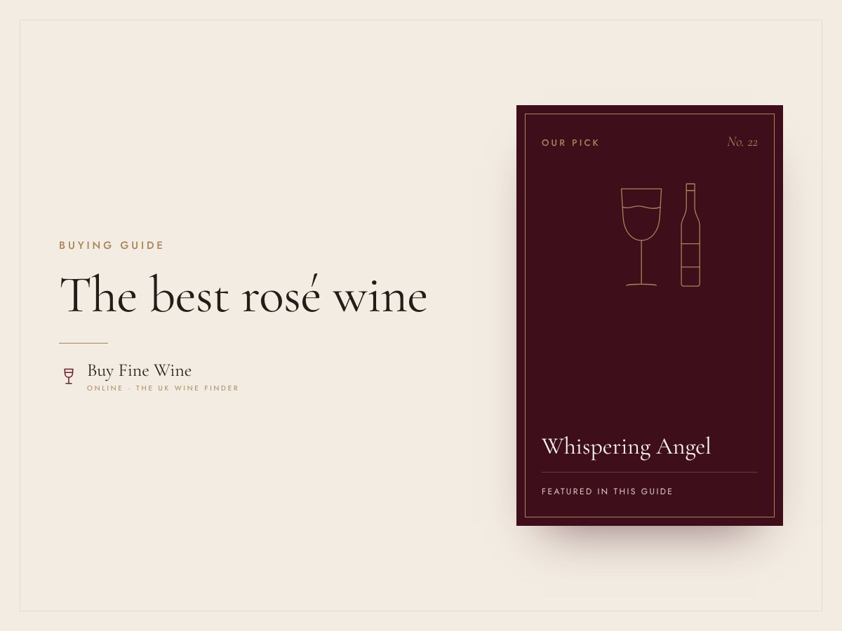 The best rosé wine: from pale Provence to fruity pinks 8 The best rosé wine: from pale Provence to fruity pinks