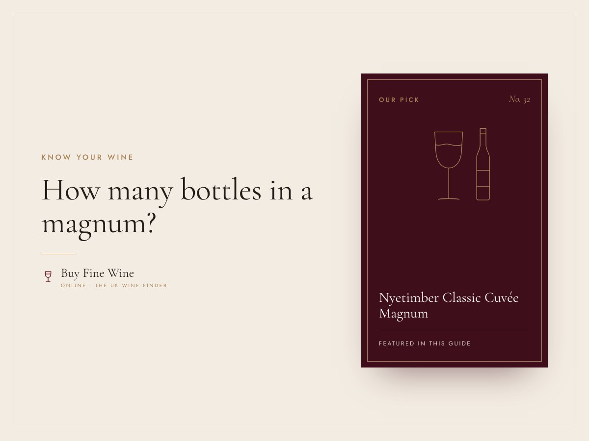 How many bottles in a magnum? A guide to wine bottle sizes 12 How many bottles in a magnum? A guide to wine bottle sizes